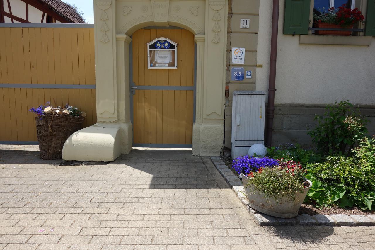 Zehnthof Geldersheim Exterior foto